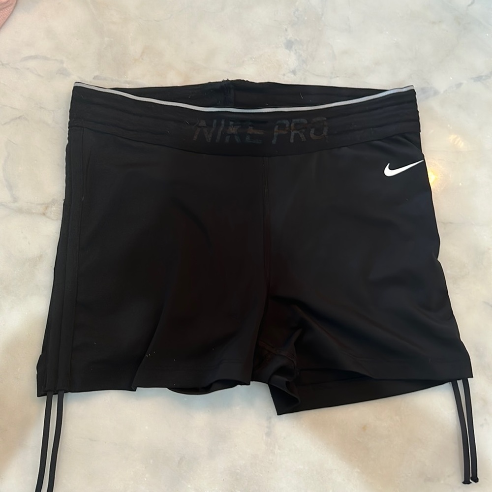 Nike pro w cinch BLK size M